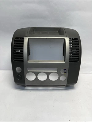 2005-2007 Nissan Pathfinder center dash radio trim bezel OEM - Image 1 of 4