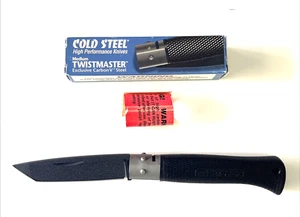 Cold Steel 31MT Twistmaster 3-5/8" Medium Tanto Blade Folding Knife USA 1998 - Picture 1 of 14