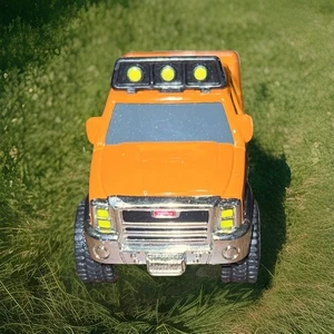 Tonka Diecast Hauler Orange Truck rubber tires 2012 Hasbro 1:55th scale 06426 - Picture 1 of 9