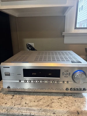 Onkyo TX-SR674 7.1 Channel Up-Converting A/V Receiver Tested No Remote - Image 1 of 4