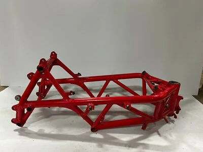 2011 848 EVO 07-13 Ducati 848 1098 1098S Frame Chassis Straight RED MINT CLEAN - Image 1 of 4