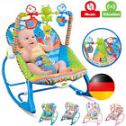 Babywippe Baby Sitz 2 in 1 Elektrisch Stuhl Schaukelfunktion Spielbogen NEU