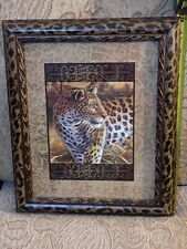 Leopard - Safari Animals - Interiors By Design / 8”x10” / Decorated Frame