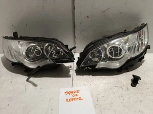 Subaru Legacy Headlight Xenon Set Right O/S Left N/S Spare or Repair 2004 MK4 BP - Picture 1 of 24