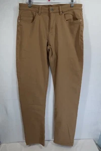 The Perfect Jean NYC Pants Men’s 35 X 36 Denkhaki 5 Pocket Chino Stretch Tan - Picture 1 of 8