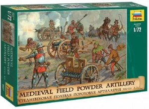 ZVEZDA SOLDATINI 1/72 - 8027 Medieval Field Powder Artillery - MEDIEVAL WARS - Imagen 1 de 2