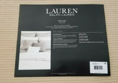 Ralph Lauren Spencer Wheat Full / Queen  Matelasse Coverlet $300 NIP - Image 1 of 4
