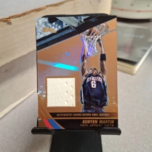 2004 Topps JE Kenyon Martin Authentic Jersey Patch 01/99 NETS - Picture 1 of 2