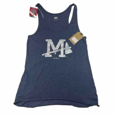 MV Sport Mississippi Braves Minor League Baseball Women’s Tank Top Size XL NWT - Image 1 of 4