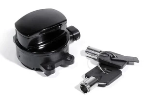 Ignition Lock Black For Harley-Davidson 2011 Onwards - Softail Road King Dyna Touring - Picture 1 of 4