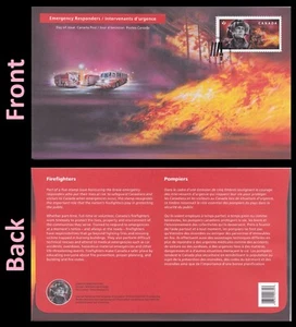 Canada 3125 Emergency Responders Firefighters FDC 2018 - Picture 1 of 3