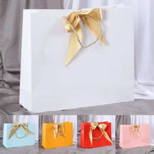 Gift Bags Luxury Colorful 1PCS 32x11x25cm Favours Wedding Party With Handles - Picture 1 of 23