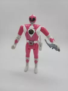 1993 Power Rangers Auto Morphin Kimberly Pink Mmpr Complete Bandai Flip Head - Picture 1 of 4