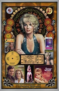 Tammy Wynette Tribute poster - 11x17" - Picture 1 of 4