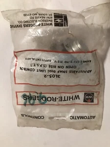 White-Rodgers 3L05-2 Adjustable Snap Disc Limit Control 175-215F NOS. C - Picture 1 of 8
