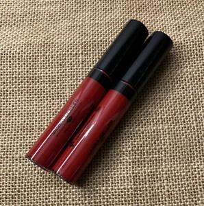 Laura Geller STARLET RED Lip Gloss Color Drenched Lip Gloss - 2X - Picture 1 of 3
