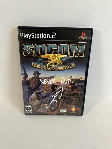 Robert O’Neill Signed Navy SEAL SOCOM PS2 Game Osama Bin Laden PSA Cover