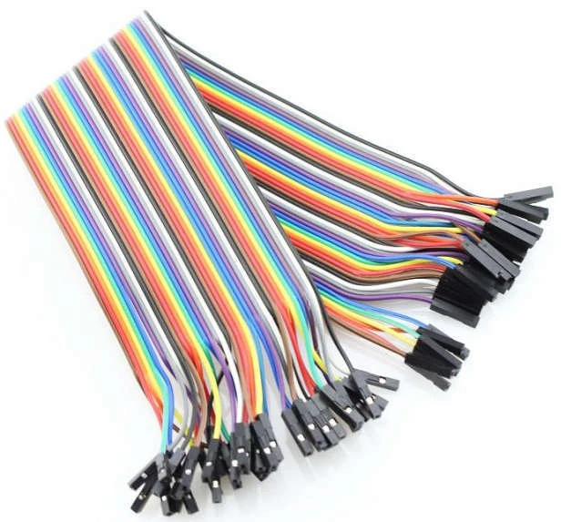 40 Dupont Prototype Cable Female/Female Hembra/Hembra 200mm Arduino - Imagen 1 de 1