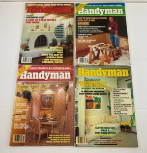 The Family Handyman Magazine 1984, Lot of 4 - Picture 1 of 11