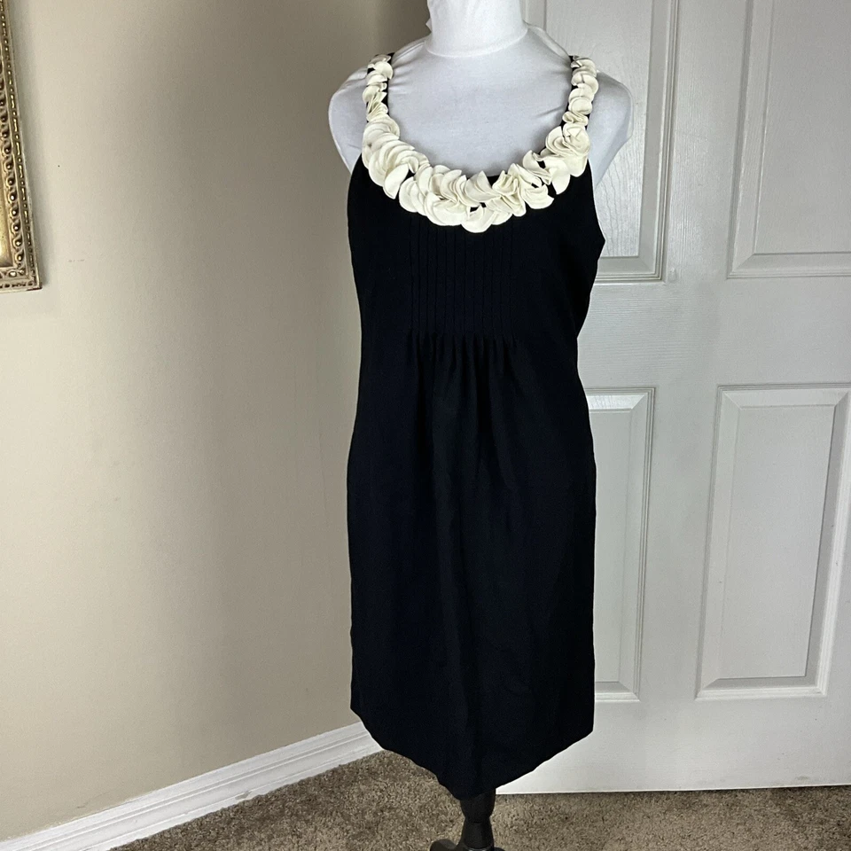 eci new york Vestido Mujer Negro Sin Mangas Talla 10 Foto 1 de 4