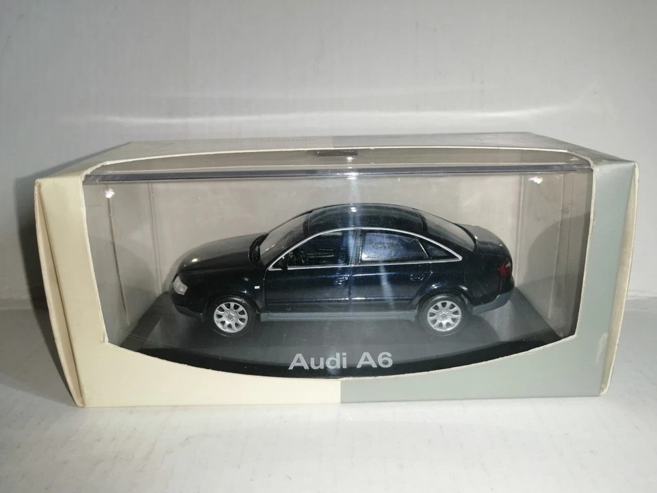 AUDI A6 BLU MINICHAMPS SCALA 1/43 - Immagine 1 di 1