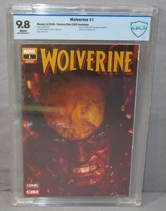 WOLVERINE #1 (Comics Elite C2E2 Gerald Parel Variant) CBCS 9,8 NM/MT 2020 cgc - Foto 1 di 3