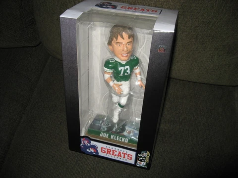 ULTRA RARE Forever Collectibles Joe Klecko new york jets bobblehead NEVER OPENED Cover