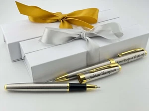 Bolígrafo Grabado Personalizado, Rodillo Cromo Duradero o Bolígrafo en Caja de Regalo - Imagen 1 de 11