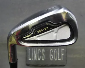 Left Handed Cleveland 588 TT 7 Iron Stiff Steel Shaft Callaway Grip - Picture 1 of 5