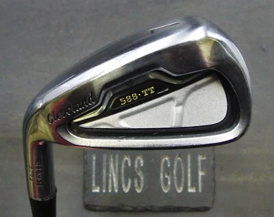 Left Handed Cleveland 588 TT 7 Iron Stiff Steel Shaft Callaway Grip - Image 1 of 4