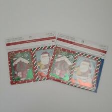 Gift Card Holders 6 Packs of 3 Christmas Santa Holiday