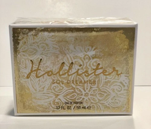 Hollister Sol Dreamer Eau De Parfum 1,7 жидких унций / 50 мл Новый и запечатанный РЕДКИЙ - Изображение 1 из 2