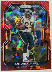 Antonio Gates 2020 Panini Prizm #147 Red Cracked Ice - Bild 1 von 2