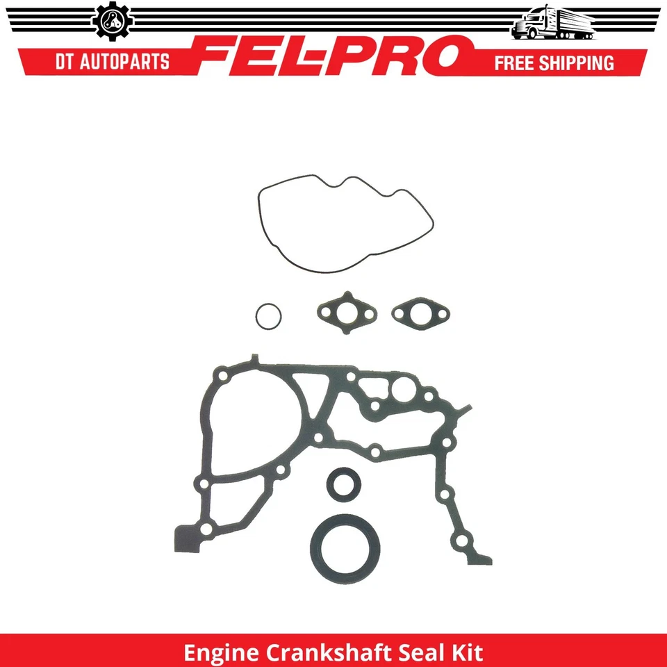 Комплект уплотнений коленчатого вала переднего двигателя Fel-Pro 1988 для 1987-1991 Toyota Camry 2,0 л L4 - Изображение 1 из 1