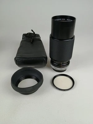 Vivitar  ZOOM 85-205mm f/3.8 Lens for Canon FD Mount w/Case, Lens Hood, Filter - Image 1 of 4