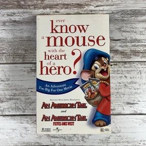 An American Tail(Used) & Fievel Goes West(NEW/NIB) (2 VHS Set) - Picture 1 of 17