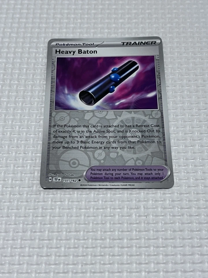 Heavy Baton 151/162 Sv05: Temporal Forces Reverse Holo-NM - Image 1 of 1