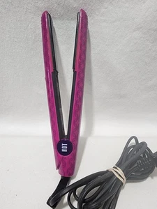Hot Tools Hair Straightener HT5110 Pink W/Purple Design 280-430 Deg Adjust. Temp - Picture 1 of 12