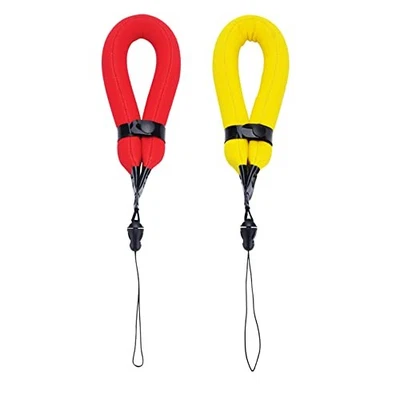 2-Pack Yellow + Red Floating Straps for Olympus TG-6 TG-5 TG-4 TG-870 GoPro - Image 1 of 4