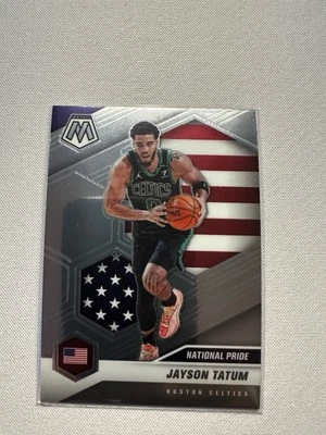 2020-21 Panini Mosaic - National Pride Jayson Tatum #254 - Image 1 of 3