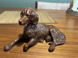 Estatuilla de perro setter irlandés artesanal Red Mill MFG resina escultura de EE. UU. - Imagen 1 de 3