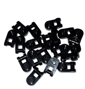 LEGO Parts - Black Plate, Round 1 x 1 with Bar Handle - No 26047 - Lot Of 19 - Picture 1 of 1