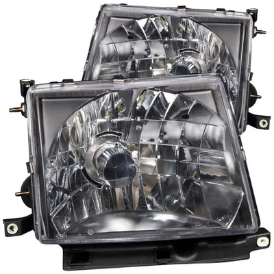 Faro izquierdo y derecho carcasa negra Anzo 121139 para Toyota Tacoma 1997-2000 Foto 1 de 4