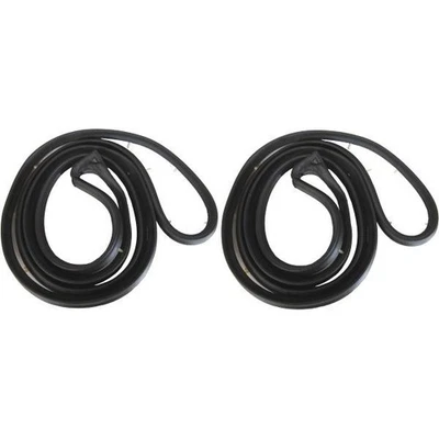 1967-1968 Cadillac Calais & DeVille 4 door Sedan rear door weatherstrip seals - image 1 of 2