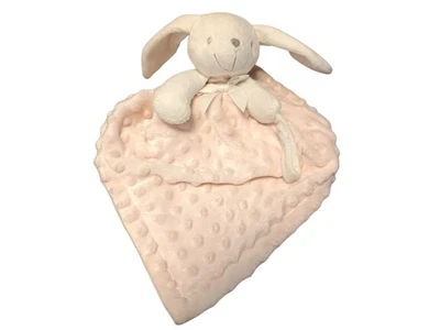 Primark Beige Weiß Hase Kuscheltuch Schmusetuch Groß - Bild 1 von 3