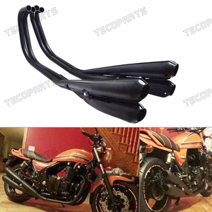 Complete Full Exhaust Muffler Pipe System for Kawasaki ZR1100 92 93 94 95 96 - Picture 1 of 7