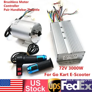 3000W BLDC Motor Kit 72V With Brushless Controller For Electric Scooter E-Bike - Picture 1 of 13