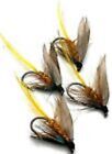 Trout fishing wet Flies PEACH INVICTOR BARBED/ BARBLESS  various sizes & Qty's