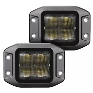 Go Rhino 750400321FCF for Xplor Blackout Series Cube LED Flood Light Kit (Flush - Picture 1 of 10