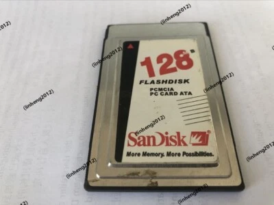 TARJETA PC SANDISK 100MB FLASHDISK ATA SUNDISK SDP3B-100 Foto 1 de 4